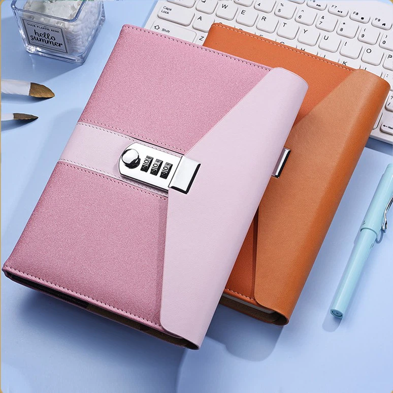 notebook with coded lock notebook with coded lock