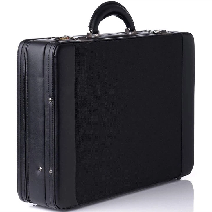 Black Lock Hard Side Briefcase