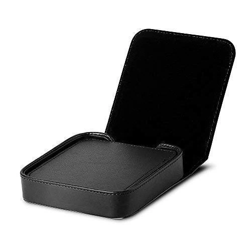 Leather Coaster With Coaster Holder