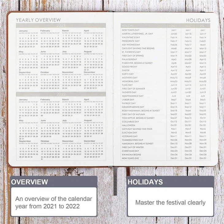 2021 Leather Planner Cover 2021 Leather Planner Cover