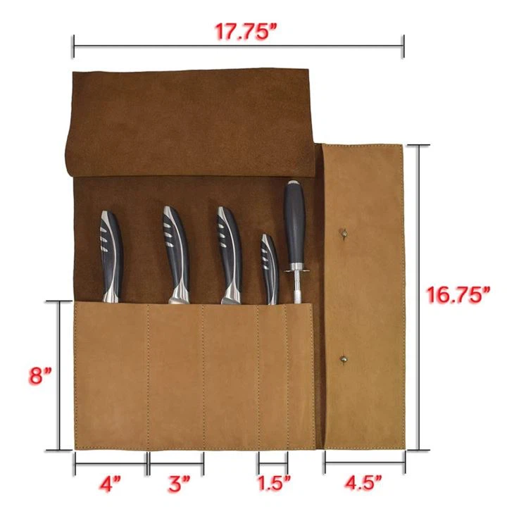 PU Chef Knife Roll Bag PU Chef Knife Roll Bag