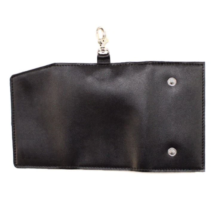 Faux Leather Chain Key Wallet Faux Leather Chain Key Wallet
