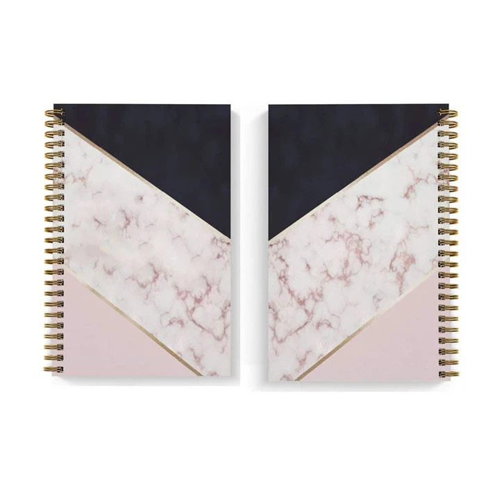 Gloss Laminated Gold Spiral Notebook Gloss Laminated Gold Spiral Notebook