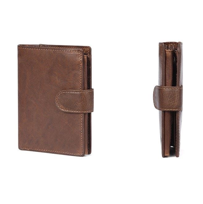 Crazy Horse Leather Men's Wallet