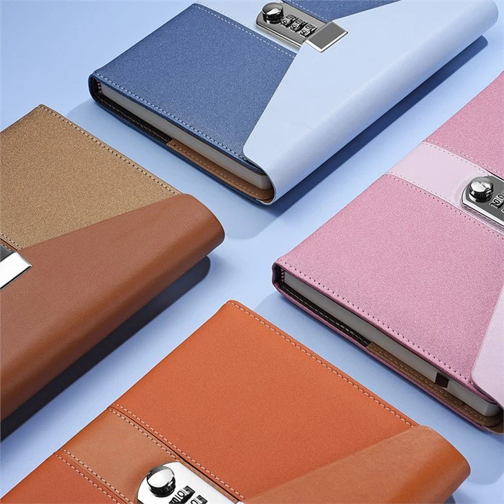 notebook with lock